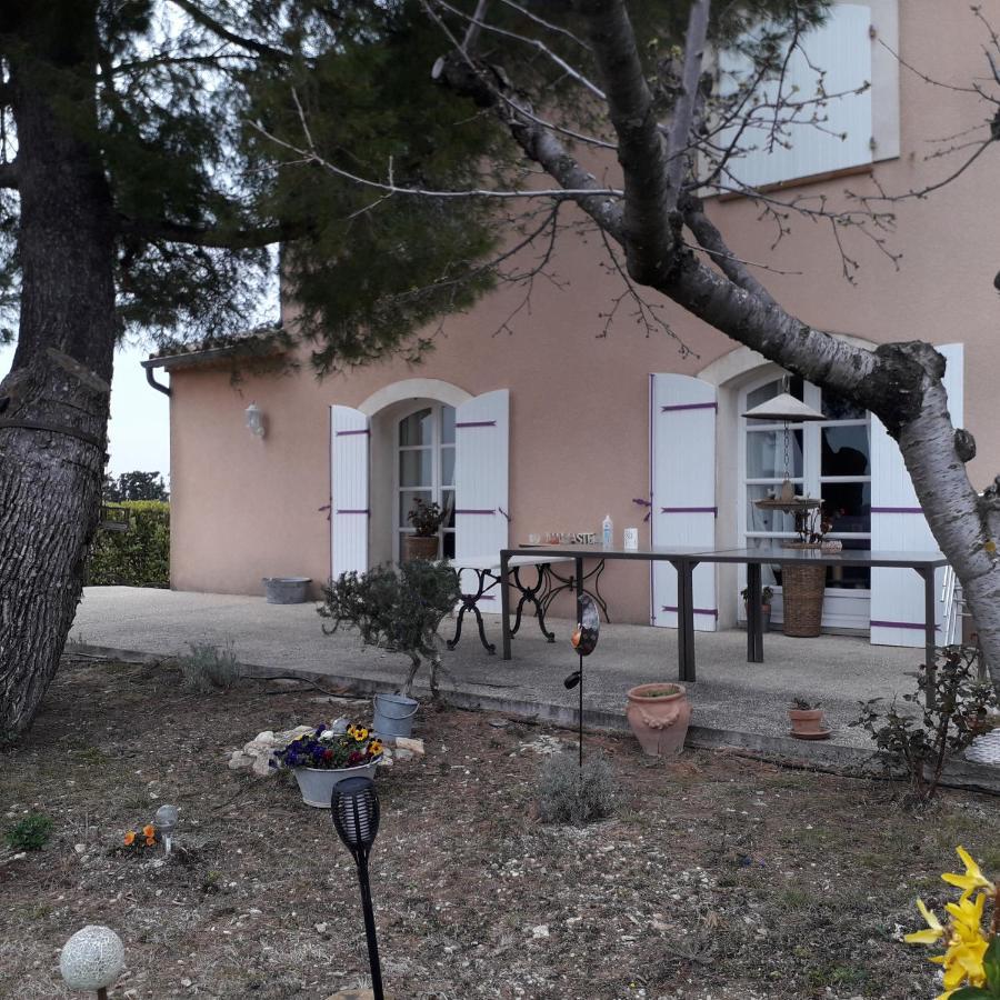 Vents D'Anges Bed & Breakfast Sainte-Cécile-les-Vignes Exterior foto