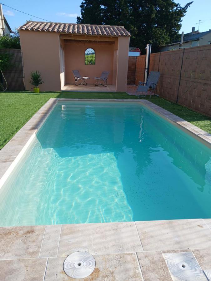 Vents D'Anges Bed & Breakfast Sainte-Cécile-les-Vignes Exterior foto