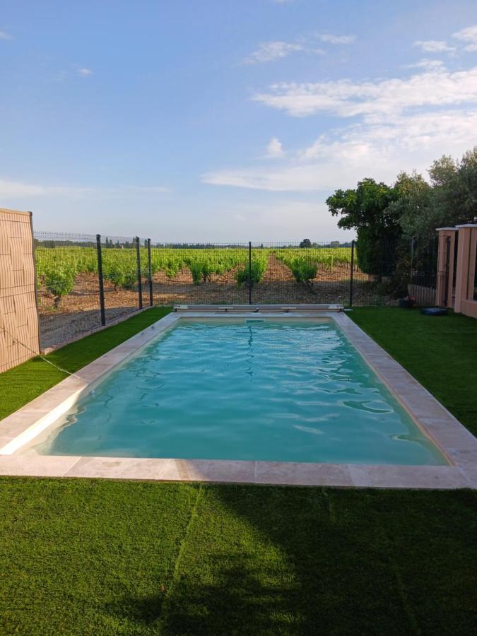Vents D'Anges Bed & Breakfast Sainte-Cécile-les-Vignes Exterior foto