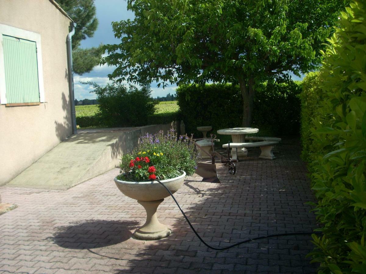 Vents D'Anges Bed & Breakfast Sainte-Cécile-les-Vignes Exterior foto